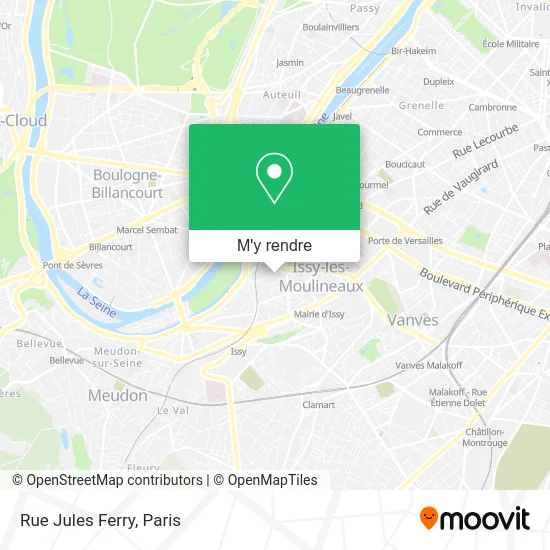 Rue Jules Ferry plan