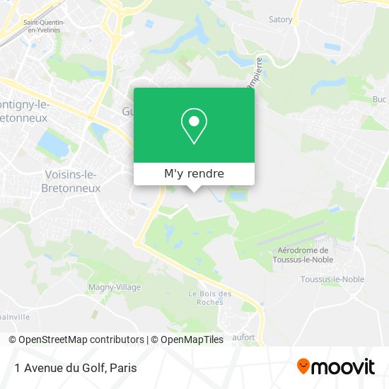 1 Avenue du Golf plan