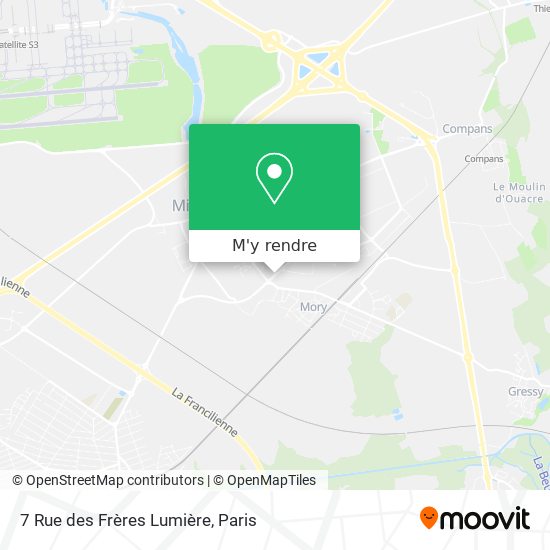 7 Rue des Frères Lumière plan