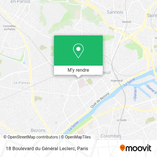 18 Boulevard du Général Leclerc plan