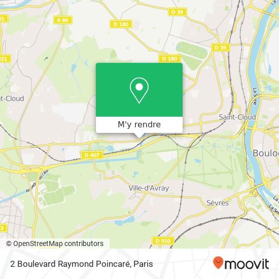 2 Boulevard Raymond Poincaré plan