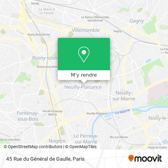 45 Rue du Général de Gaulle plan