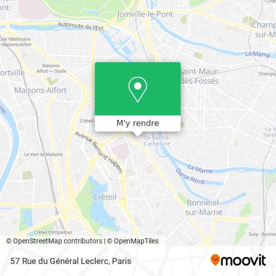 57 Rue du Général Leclerc plan