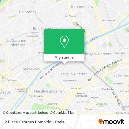 2 Place Georges Pompidou plan