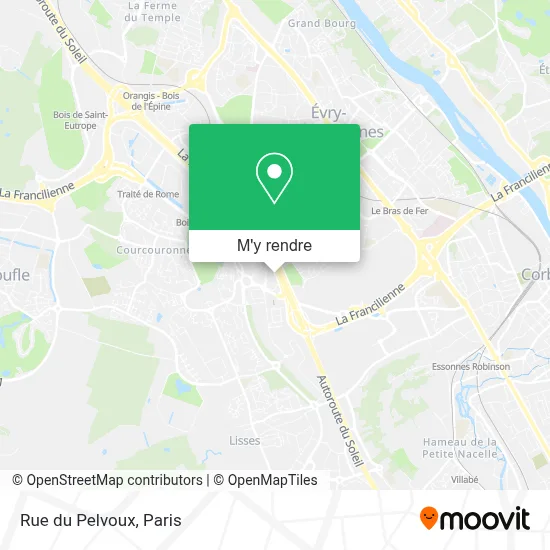 Rue du Pelvoux plan