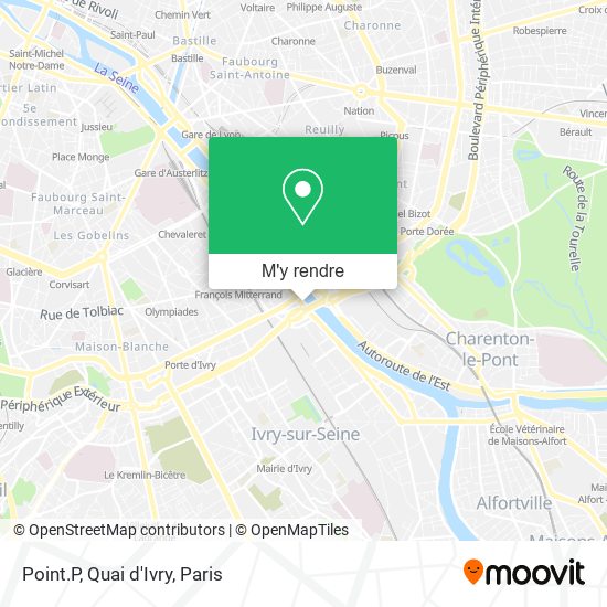Point.P, Quai d'Ivry plan