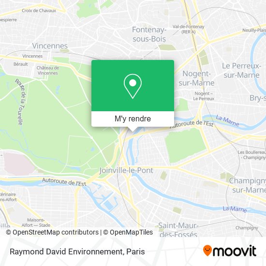 Raymond David Environnement plan