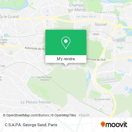 C.S.A.P.A. George Sand plan