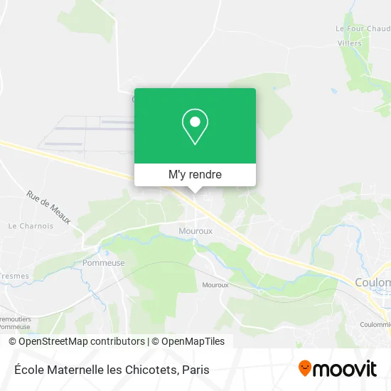 École Maternelle les Chicotets plan