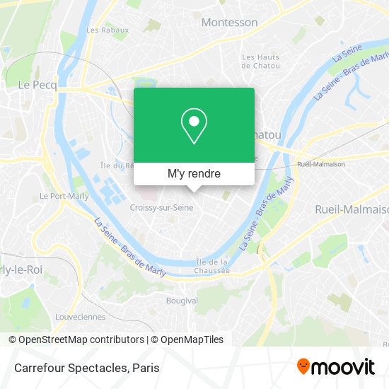 Carrefour Spectacles plan