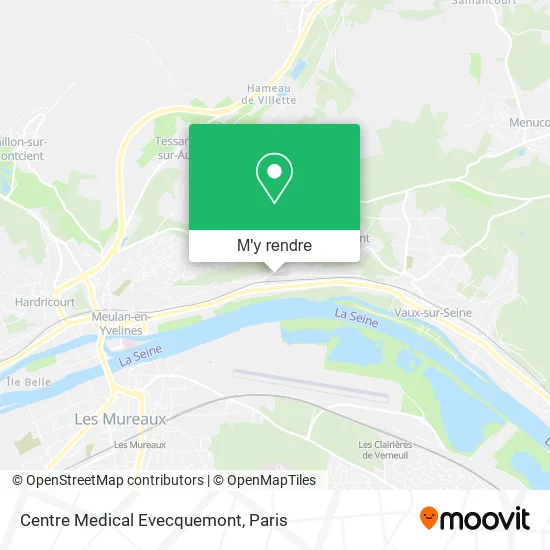 Centre Medical Evecquemont plan