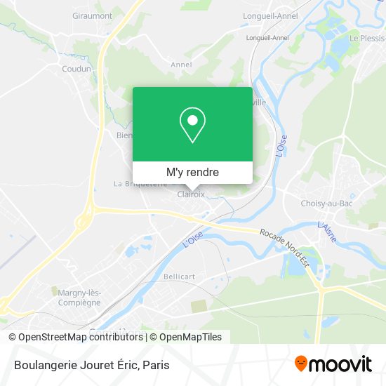 Boulangerie Jouret Éric plan