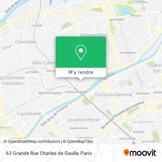 63 Grande Rue Charles de Gaulle plan
