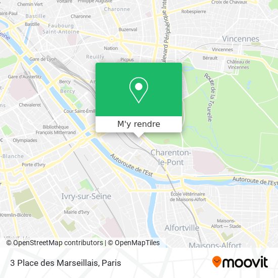3 Place des Marseillais plan