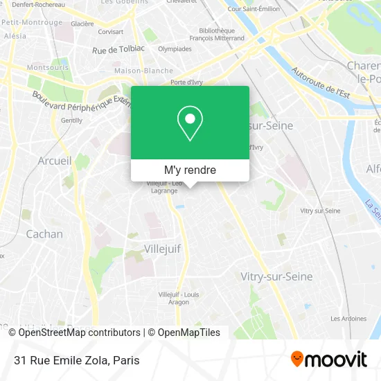 31 Rue Emile Zola plan