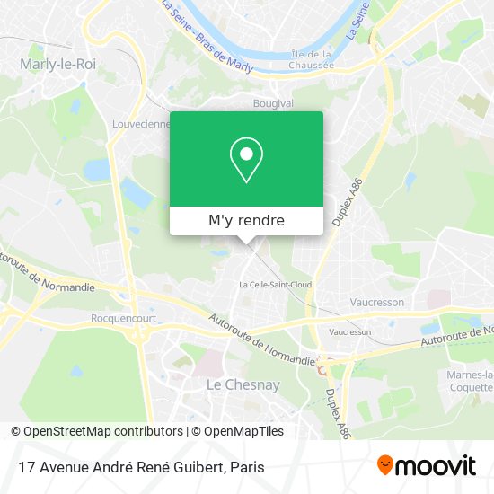 17 Avenue André René Guibert plan