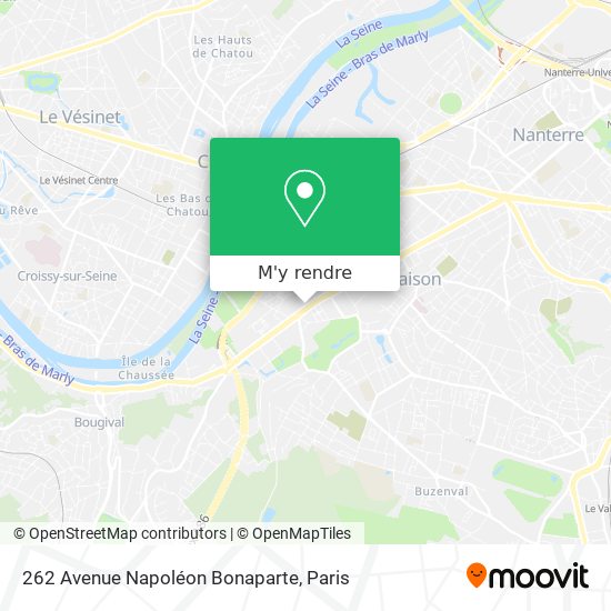 262 Avenue Napoléon Bonaparte plan