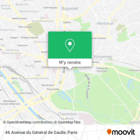 46 Avenue du Général de Gaulle plan