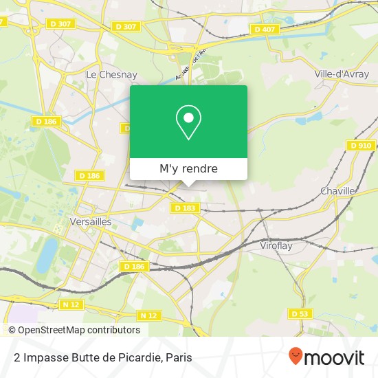 2 Impasse Butte de Picardie plan