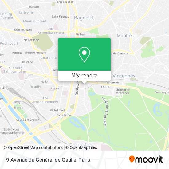 9 Avenue du Général de Gaulle plan