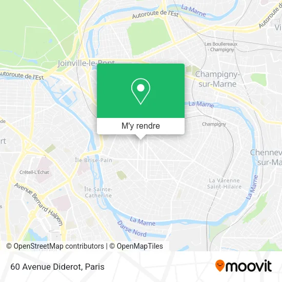 60 Avenue Diderot plan