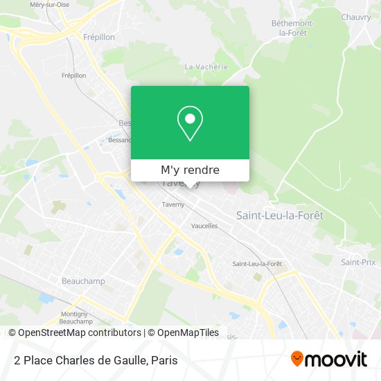 2 Place Charles de Gaulle plan
