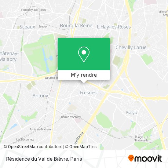 Résidence du Val de Bièvre plan