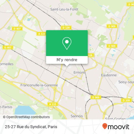 25-27 Rue du Syndicat plan