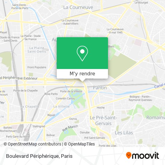Boulevard Périphérique plan