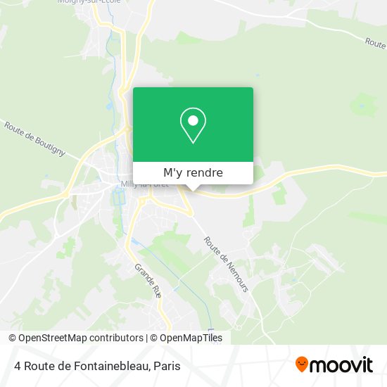 4 Route de Fontainebleau plan
