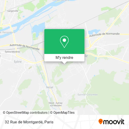 32 Rue de Montgardé plan
