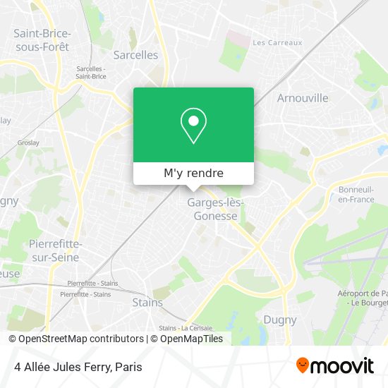 4 Allée Jules Ferry plan