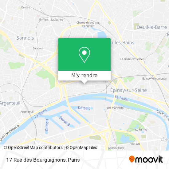 17 Rue des Bourguignons plan