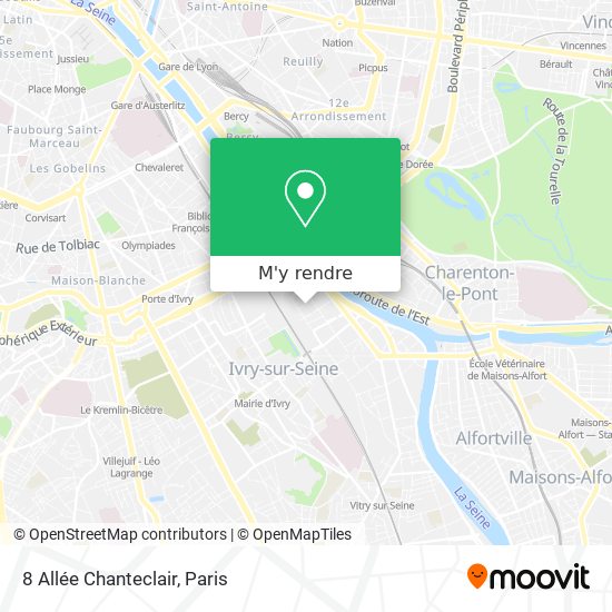 8 Allée Chanteclair plan