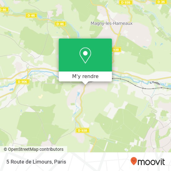 5 Route de Limours plan