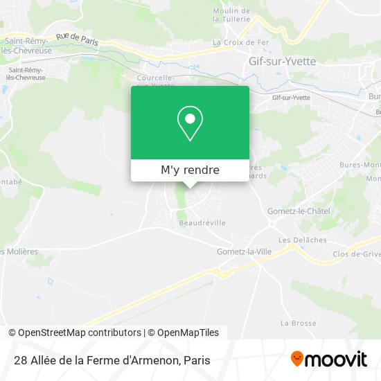 28 Allée de la Ferme d'Armenon plan