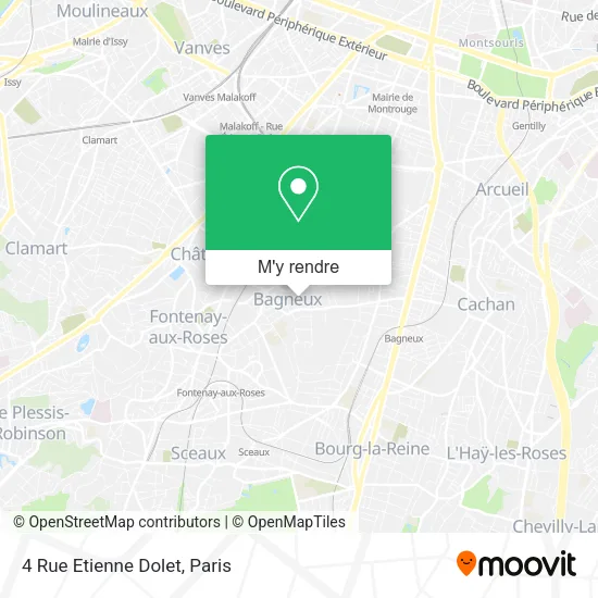 4 Rue Etienne Dolet plan