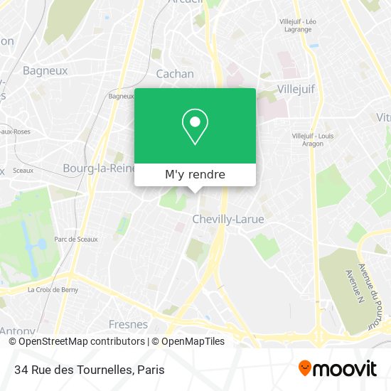 34 Rue des Tournelles plan
