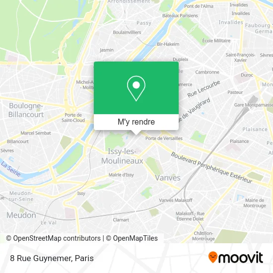 8 Rue Guynemer plan