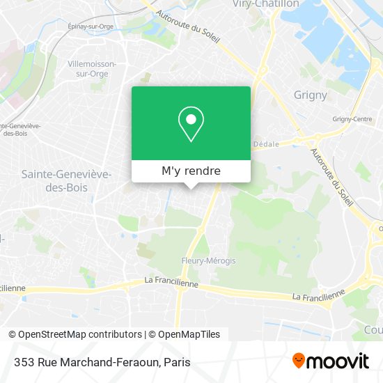 353 Rue Marchand-Feraoun plan