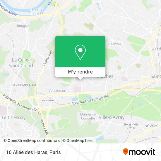 16 Allée des Haras plan