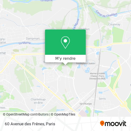 60 Avenue des Frênes plan