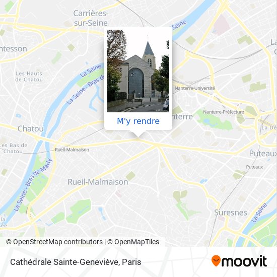 Cathédrale Sainte-Geneviève plan