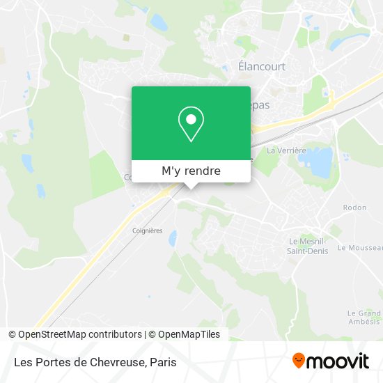 Les Portes de Chevreuse plan