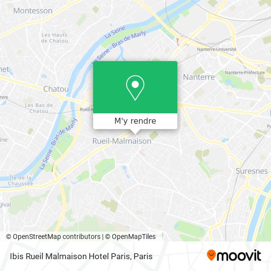 Ibis Rueil Malmaison Hotel Paris plan