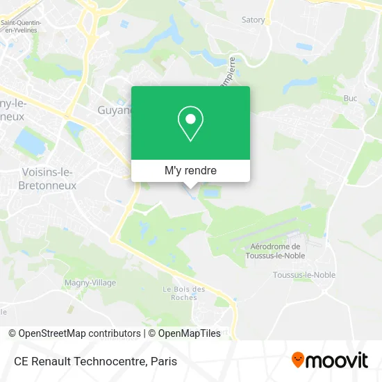 CE Renault Technocentre plan