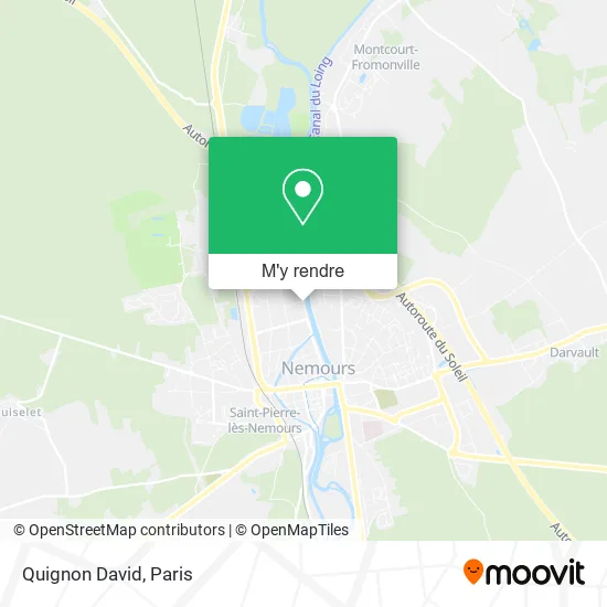 Quignon David plan