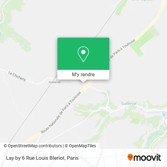 Lay by 6 Rue Louis Bleriot plan