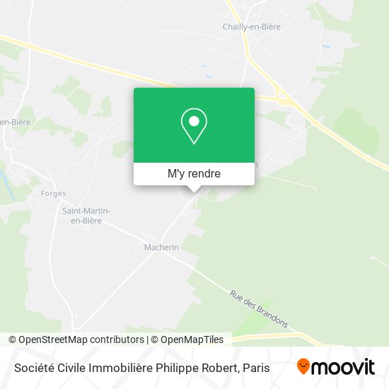 Société Civile Immobilière Philippe Robert plan