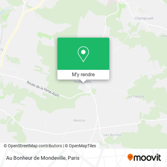 Au Bonheur de Mondeville plan